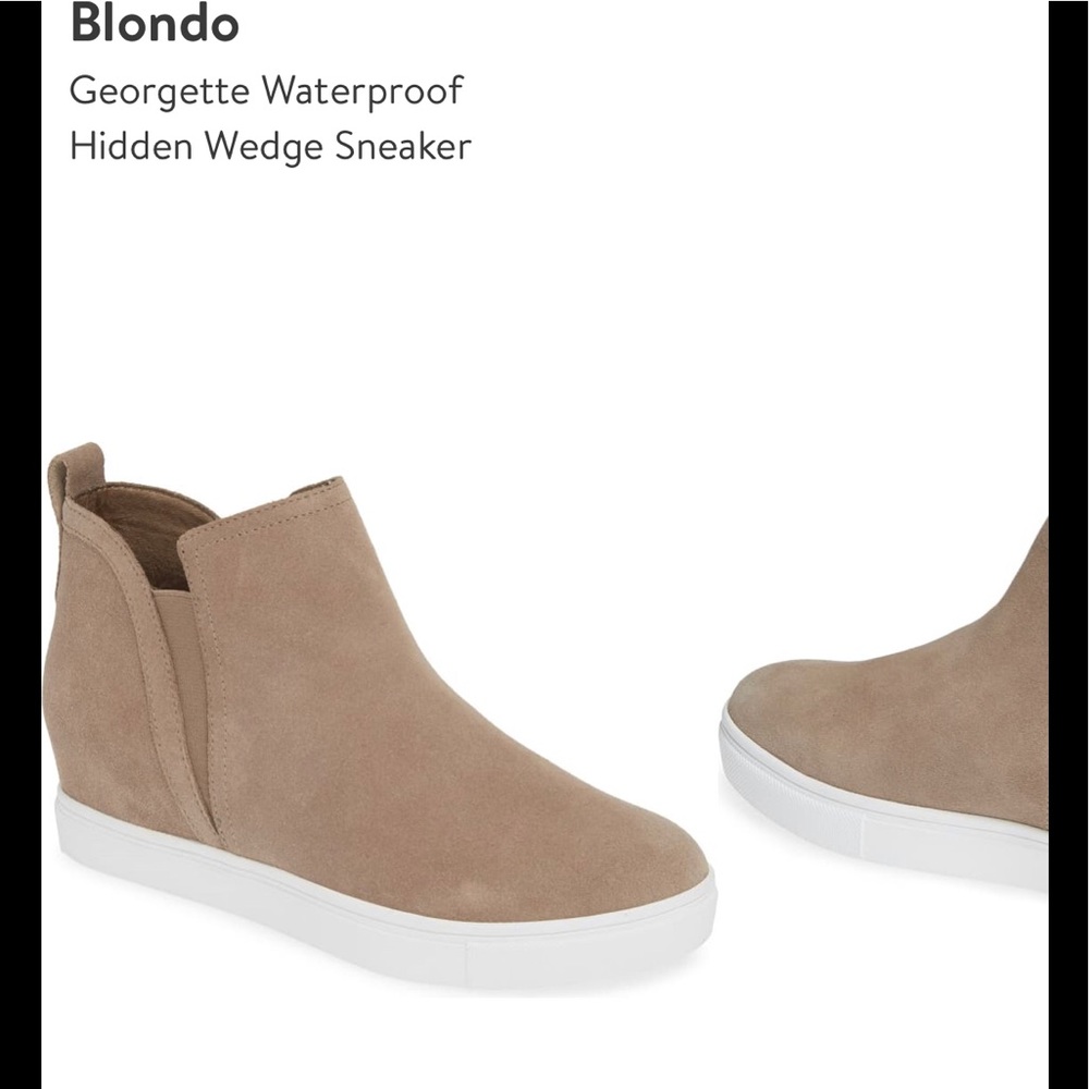Blondo Waterproof Wedge Sneaker